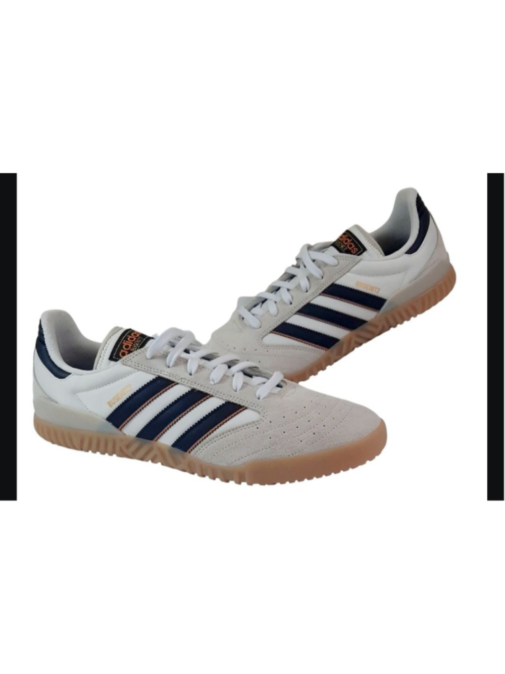 adidas Originals Busenitz Indoor Men's Shoes-Bliss/Core Black/Off White sz 10.5